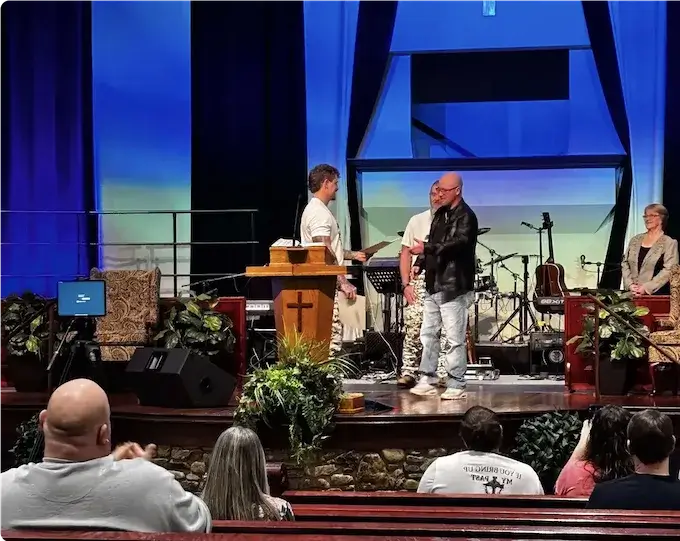 Men get reward after the finish of the INN program